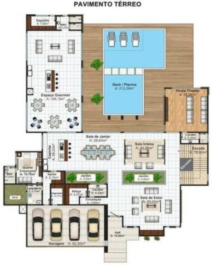 Casa à venda com 5 quartos, 400m² - Foto 3